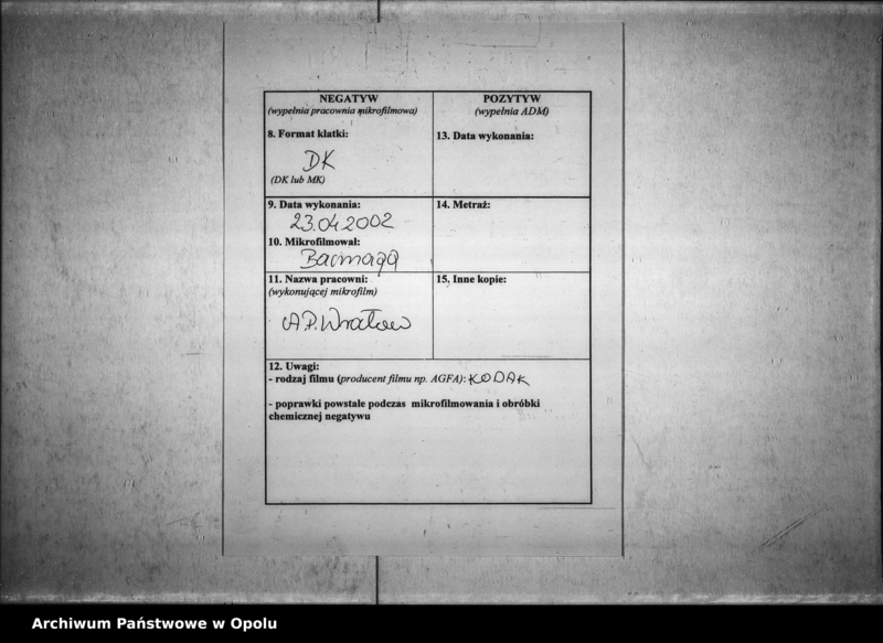 Obraz 3 z jednostki "Acta des Magistrats zu Oppeln betreffend den an das Königliche Ober - Landes - Gericht zu Ratibor erstatteten gutachtlichen Bericht über die Haupt - Ursachen der im Jahre 1835 verübten Verbrechen pp."