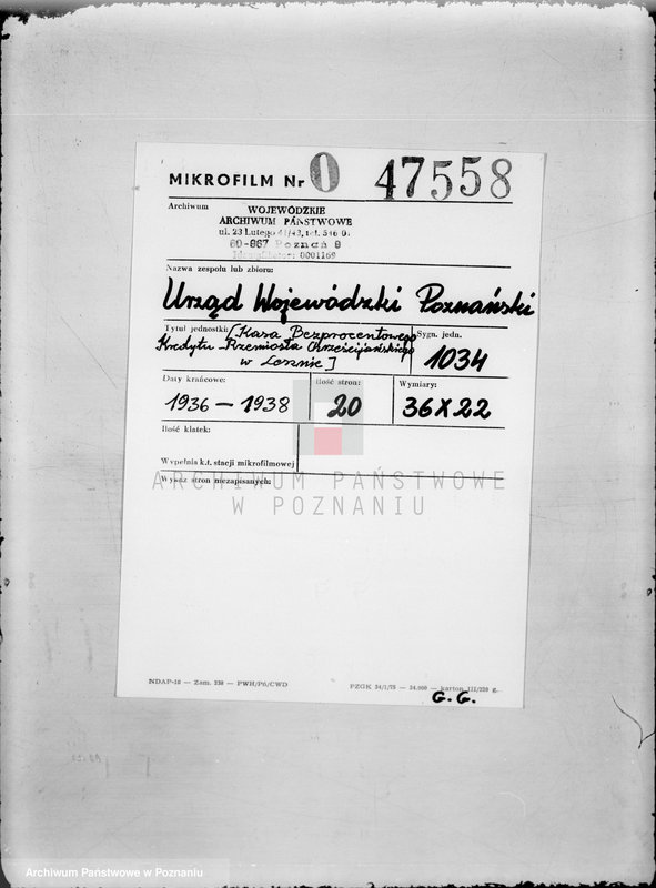 Obraz 2 z jednostki "/ Kasa Bezprocentowego Kredytu Rzemiosła Chrześcijańskiego w Lesznie/"