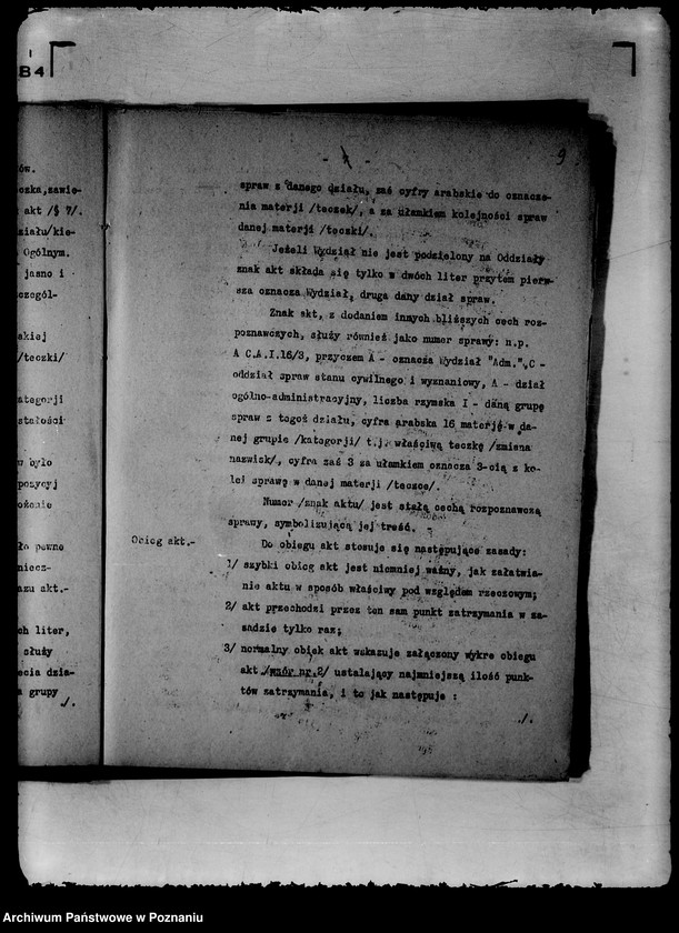 Obraz 12 z jednostki "Spisy spraw Wydziału Społeczno-Politycznego"