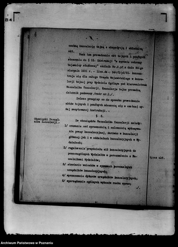 Obraz 9 z jednostki "Spisy spraw Wydziału Społeczno-Politycznego"