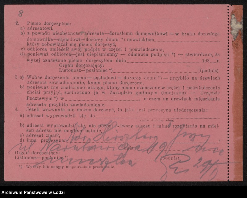 Obraz 10 z jednostki "Moryc Hirszberg- pracownia damskich kapeluszy"