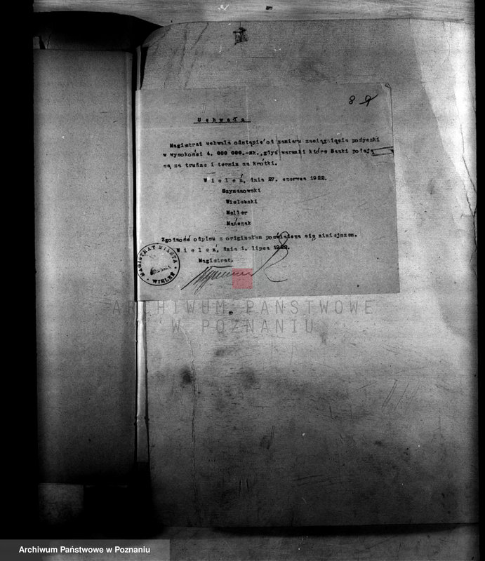 Obraz 14 z jednostki "Administracja miasta Wielenia"