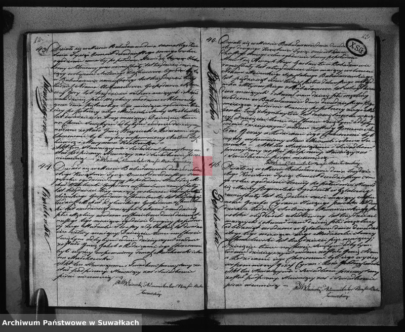 image.from.unit.number "Dublikat z Roku 1828 przeznaczony do Archiwum Hipotecznego zawierający w sobie Akta Urodzenia, Zejscia i Zaślubienia Parafii Bakałarzewskiey Wyznania Katolickiego"