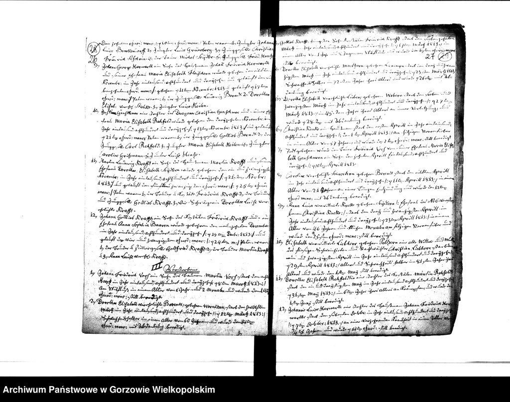 image.from.unit.number "Duplikate der Kirchenbücher von der Parochie Beyersdorf: Beyersdorf (Baczyna), Zanzin (Santocko), Loppow (Łupowo), Neuendorf (Chróścik)"