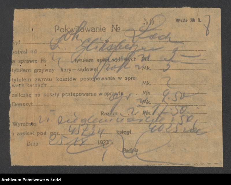 Obraz 10 z jednostki "Szmul Nusen Gliksberg- sklep kolonialno-spożywczy"