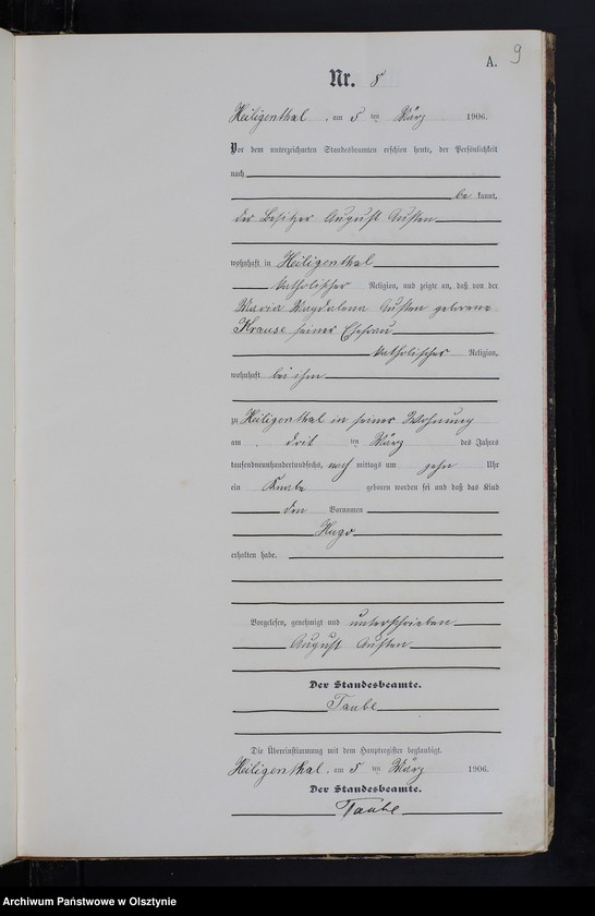 image.from.unit.number "Geburts-Neben-Register Nr 1 -45"