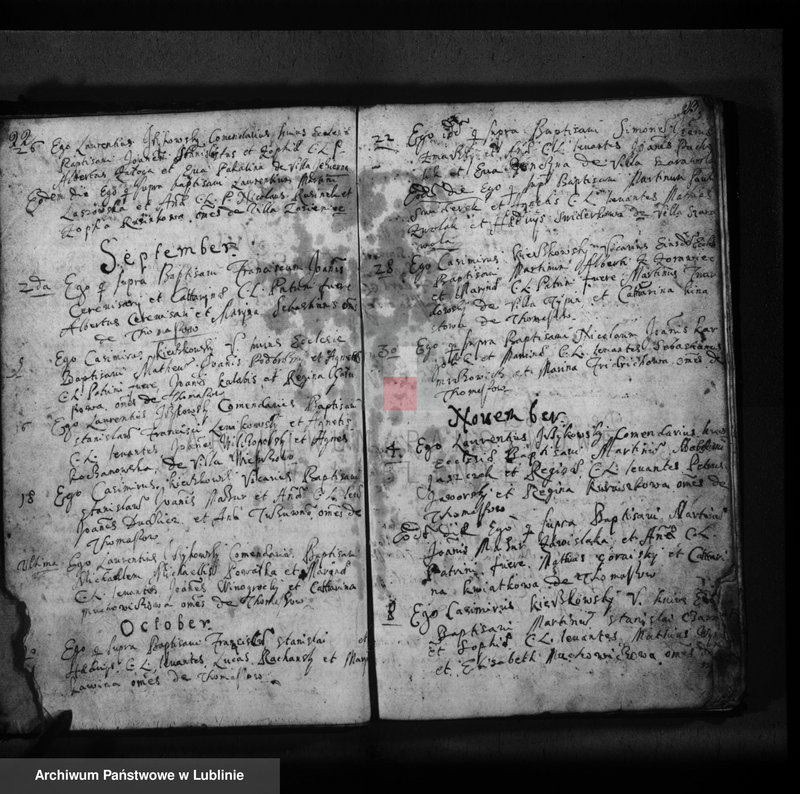 Obraz 14 z jednostki "Liber baptisatorum"