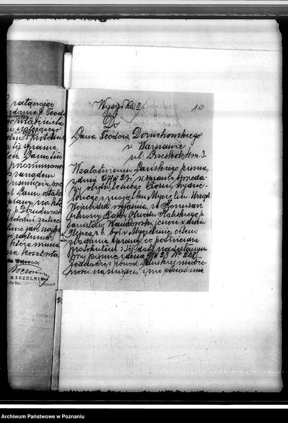 Obraz 14 z jednostki "Sprawa uzyskania zezwolenia na wyrąb jednorazowy 3 poręb w lesie majątku Mycielin powiat kaliski"