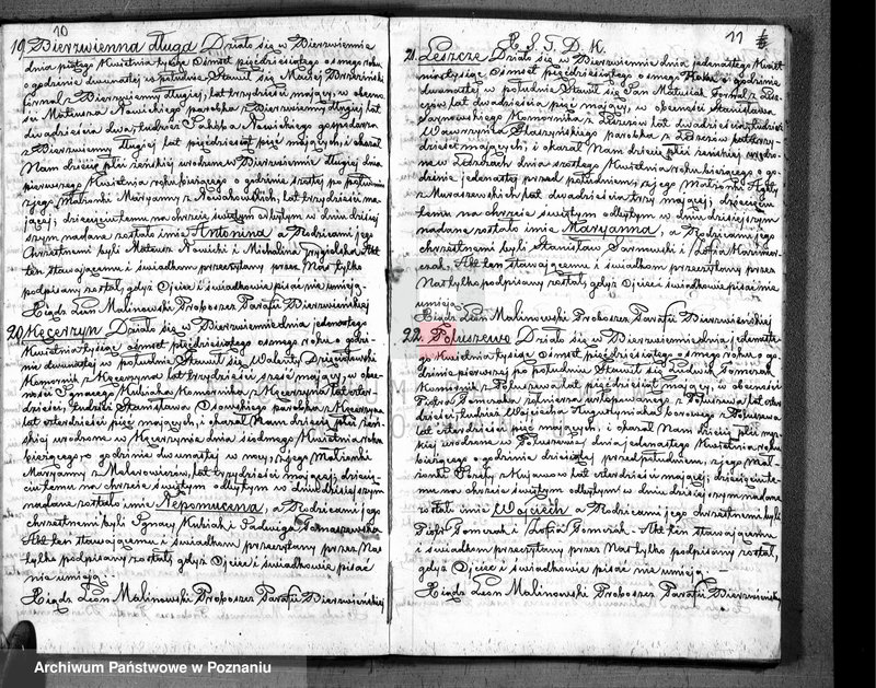 Obraz 7 z jednostki "Akta urodzonych, zaślubionych i zmarłych"