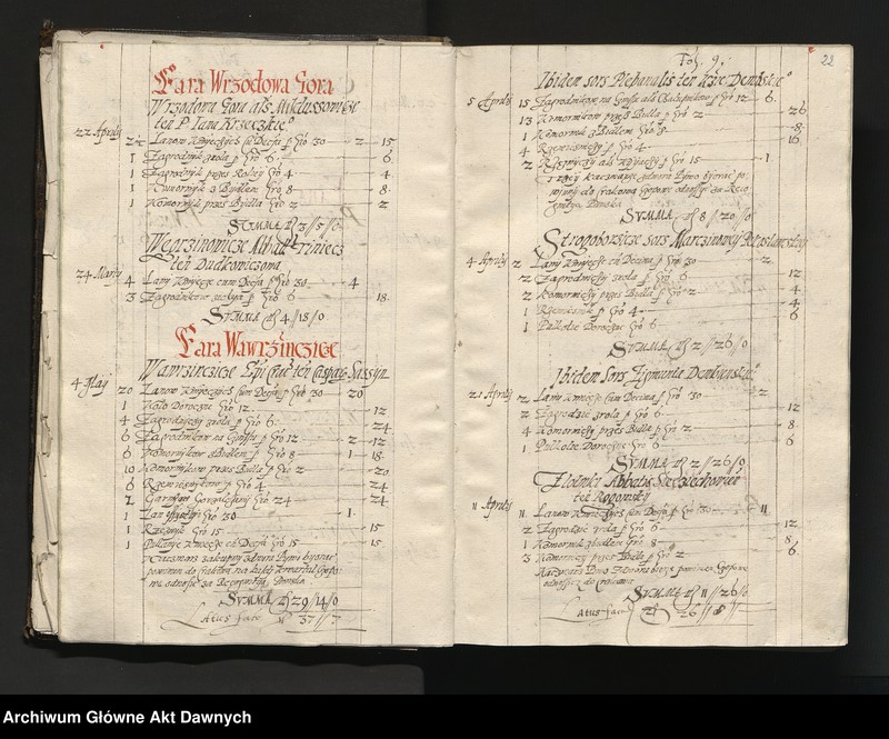 image.from.unit.number "Regestr poborowy woj. krakowskiego na Rok Pański 1588."