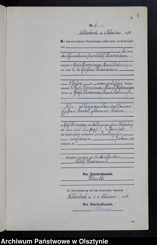 image.from.unit.number "Sterbe-Neben-Register Nr 1 - 26"
