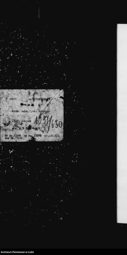 Obraz 4 z jednostki "Rejestr poborczy"