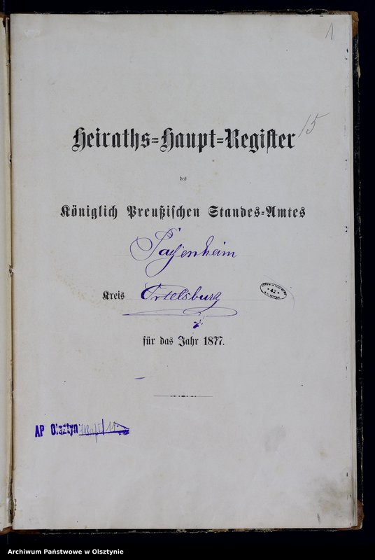 image.from.unit.number "Heiraths-Haupt-Register Nr 1 - 14"