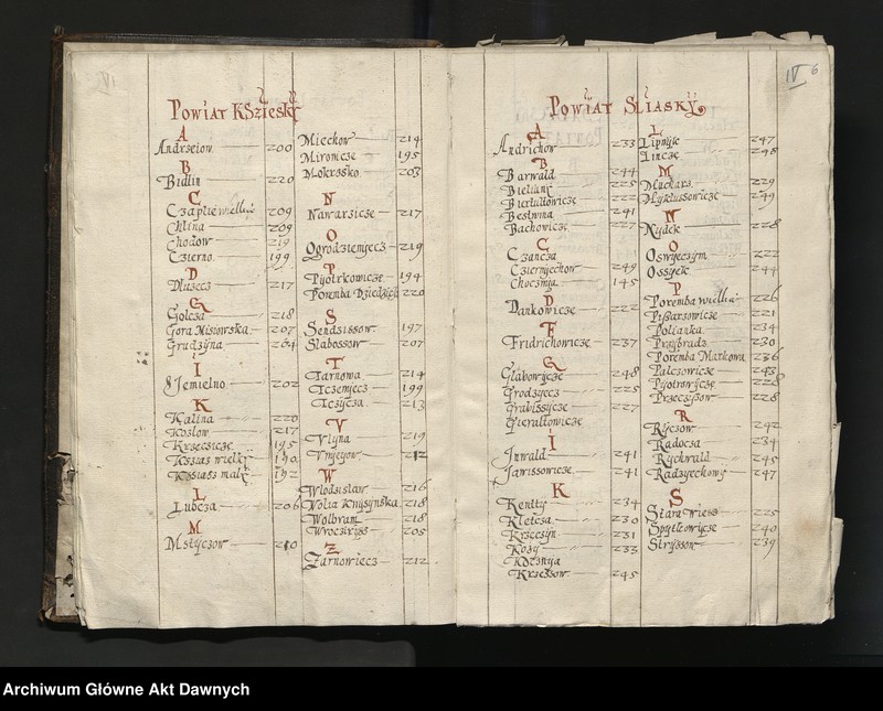 image.from.unit.number "Regestr poborowy woj. krakowskiego na Rok Pański 1588."