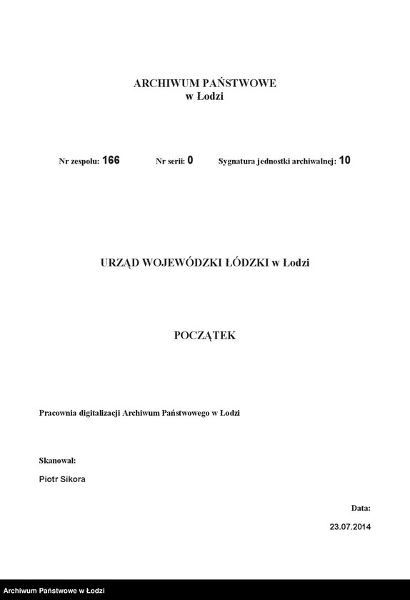 Obraz 3 z jednostki "[Korespondencja i okólniki w sprawach przynależności państwowej, wyznaniowych, administracyjnych itp.]"
