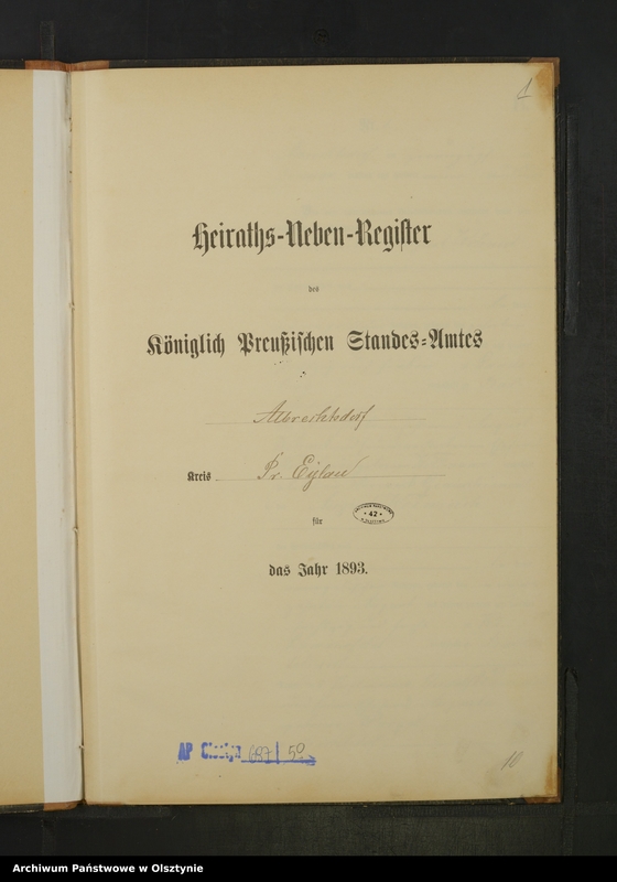 image.from.unit.number "Heiraths-Neben-Register Nr 1 - 15"