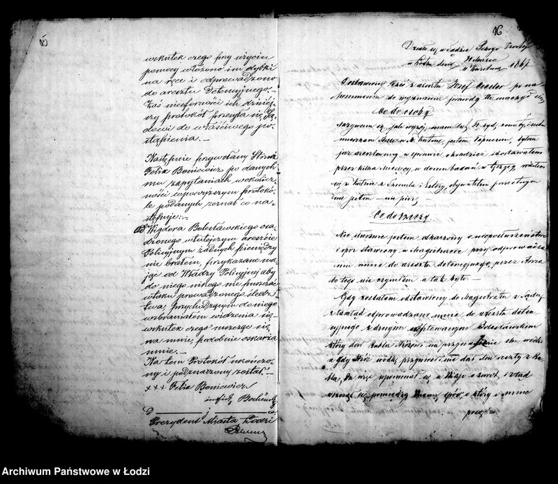 Obraz 16 z jednostki "Akta tyczące się zażaleń"