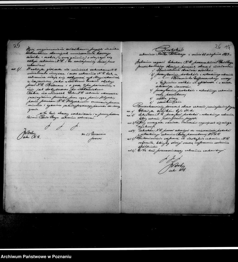 Obraz 19 z jednostki "Protokólarz zebrań"