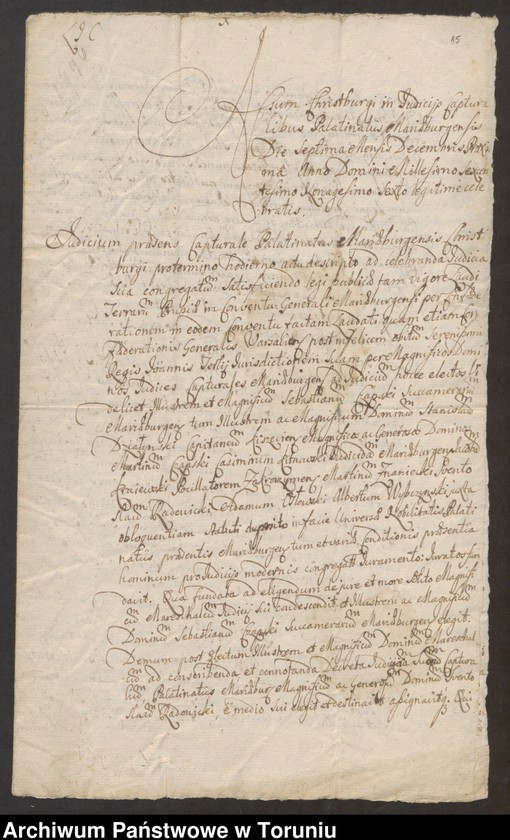 image.from.unit.number "[Stanisław Aleksander Konopacki. Oblaty, manifestacje szlachty, wyroki sądowe, pisma dot. starostwa nowskiego, przywileje królewskie (również dla siostry - Teresy zam. Szczepańska), itp.]"