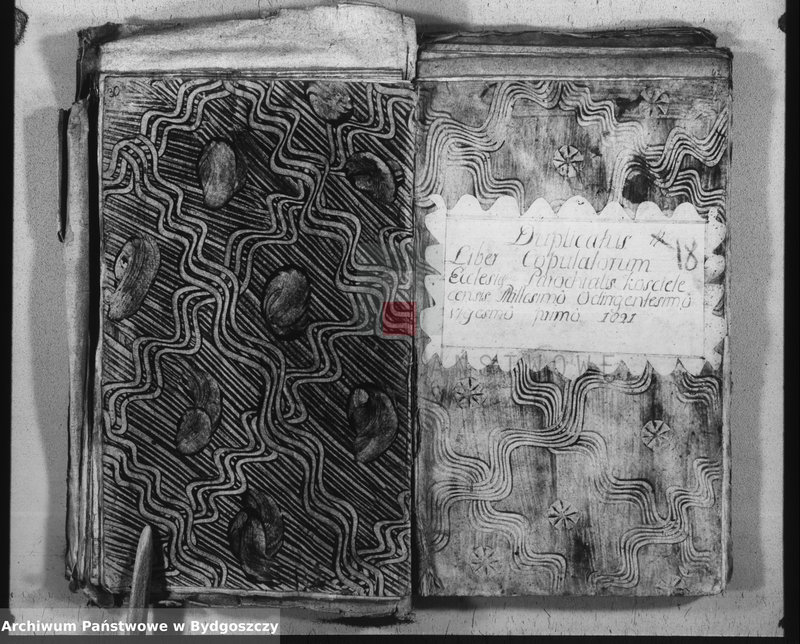 image.from.unit.number "Duplicate der Kirchen Bücher von Kościelec"