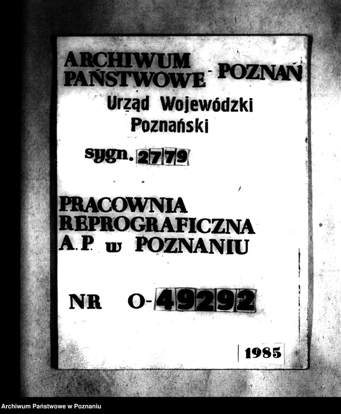 Obraz 1 z jednostki "Operat szacunkowy majątku Gorki-Zagajne powiatu szubińskiego"