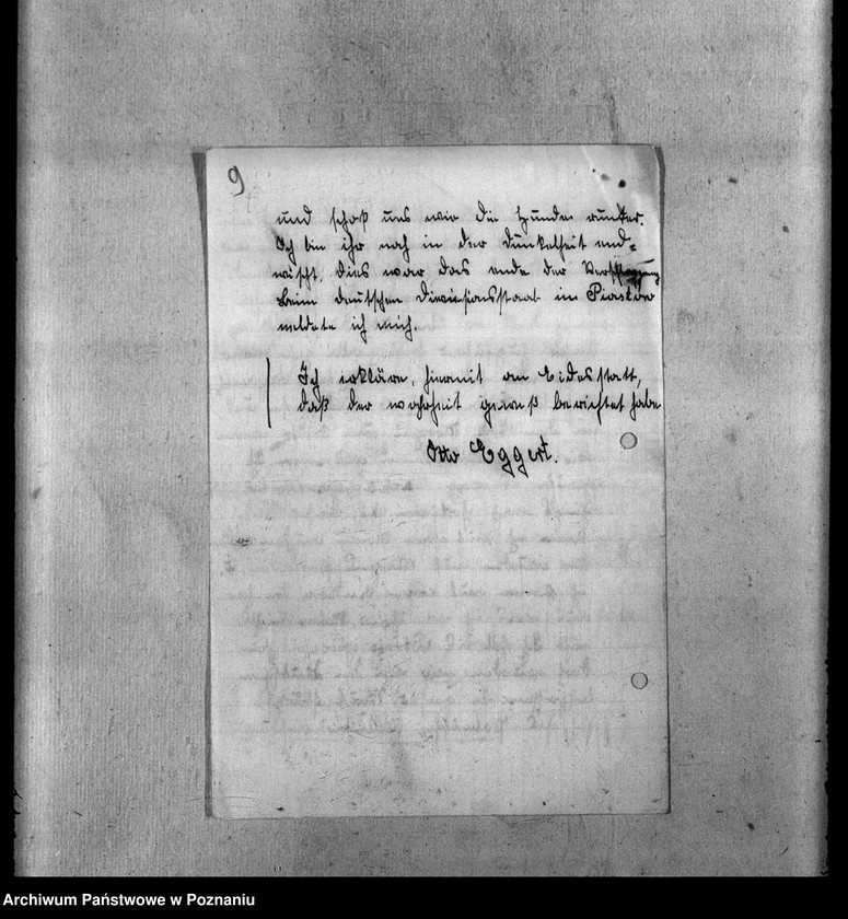 Obraz 13 z jednostki "Korespondencja w sprawie miejscowych Niemców, którzy zginęli w 1939 roku"