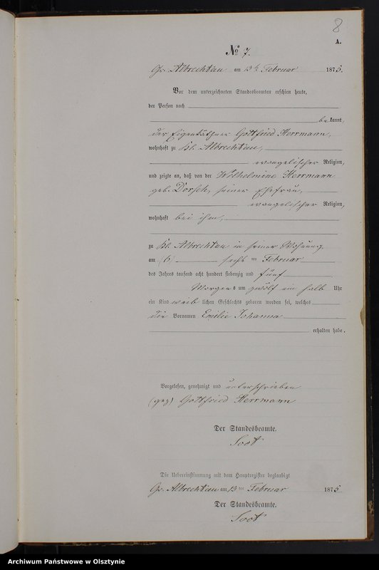 image.from.unit.number "Geburts-Neben-Register Nr 1 - 43"