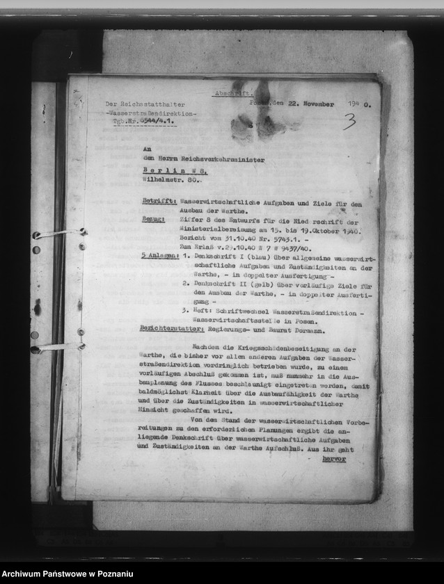 Obraz 7 z jednostki "Talsperre Dilltal (Sprawy dróg wodnych)"