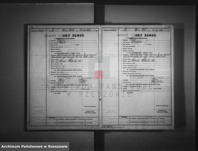 image.from.unit.number "Księga zgonów - Brzóza Królewska"