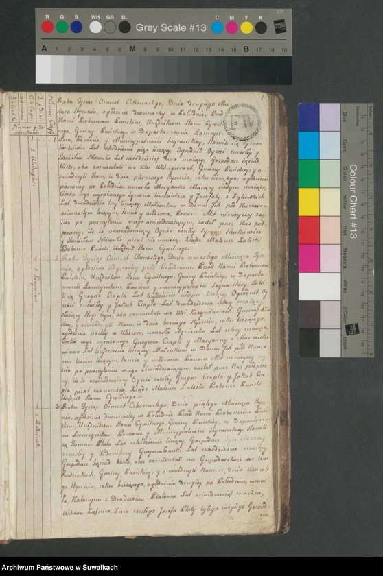 image.from.unit.number "Akta zeszłych gminy puńskiey od pierwszego stycznia do dnia ostatniego grudnia 1814 roku."