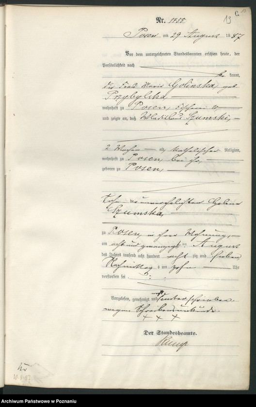 Obraz 16 z jednostki "Księga zgonów t. IV"