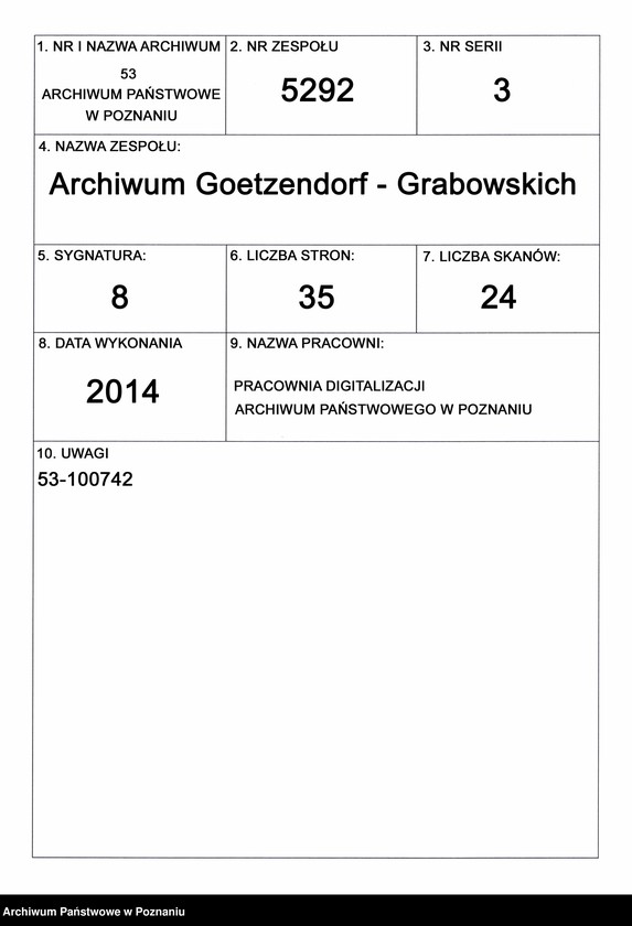 Obraz 1 z jednostki "Bilans gospodarczy majątku Lechlin 1936/1937 i 1937/38"