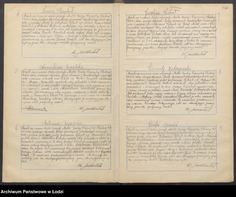 Obraz z jednostki "Akta zgonów"