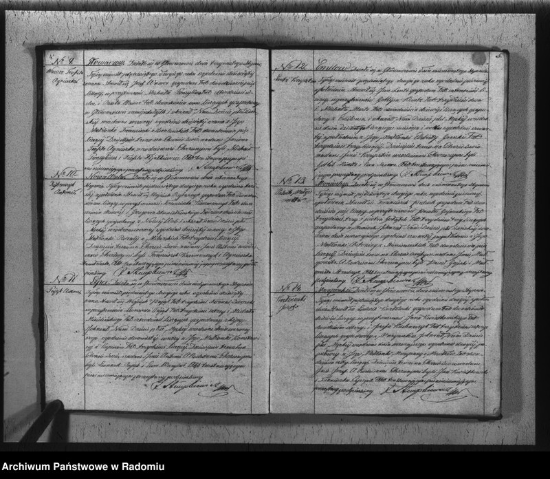 image.from.unit.number "Duplikat akt urodzonych, zaślubionych i zmarłych z parafii Głowaczów w roku 1852"