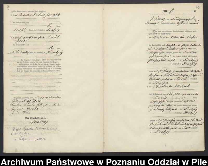 Obraz 8 z jednostki "Księga małżeństw"
