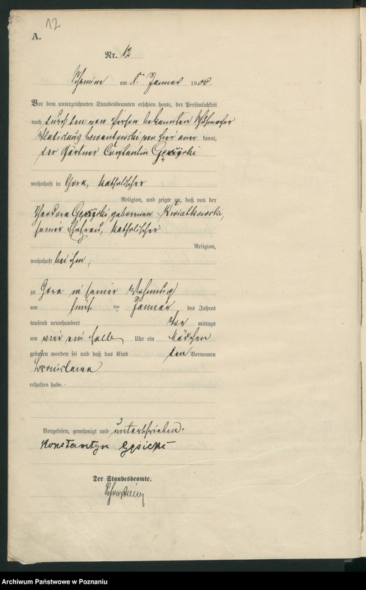 image.from.unit.number "Księga urodzeń"