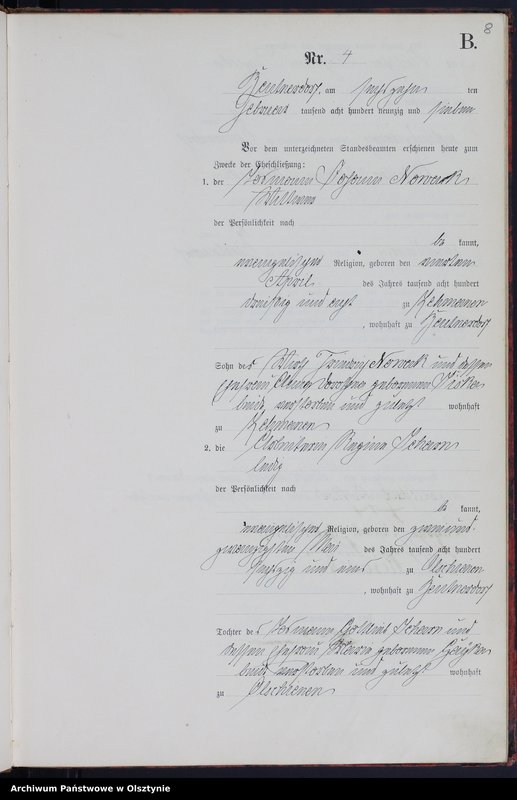 image.from.unit.number "Heirath-Haupt-Register Nr 1 - 30"