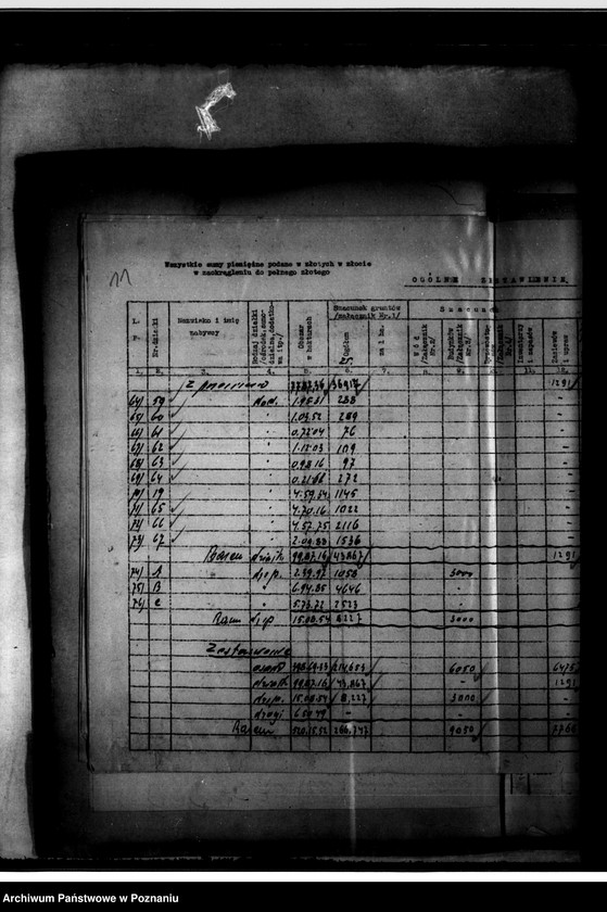 Obraz 14 z jednostki "Operat szacunkowy Jabłonowo powiat chodzieski i tymczasowy rejestr pomiarowy"