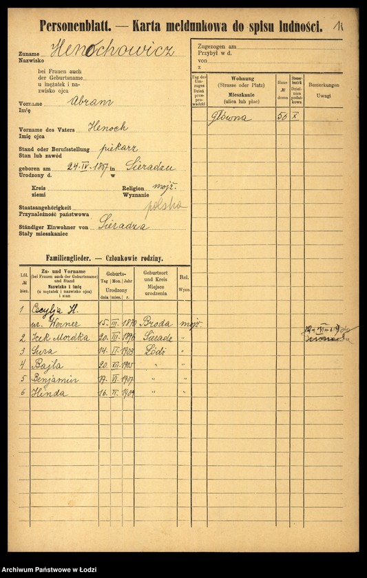 image.from.unit.number "[Spis ludności Łodzi] Henkel - Herc"