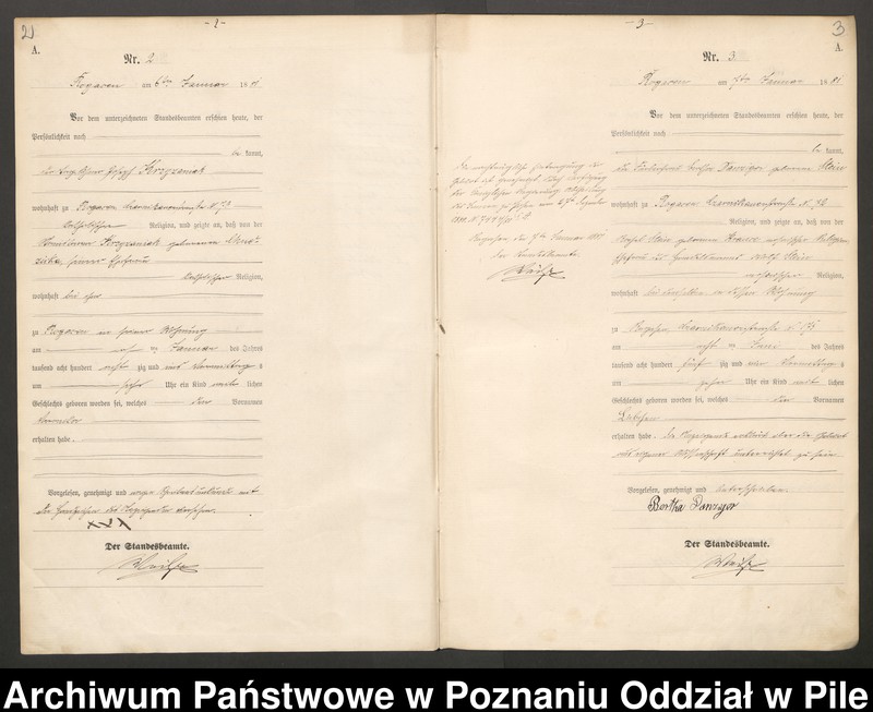 Obraz 4 z jednostki "Księga urodzeń"