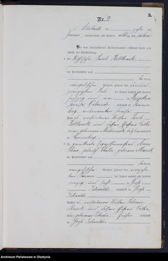 image.from.unit.number "Heiraths-Neben-Register Nr 1 - 16"