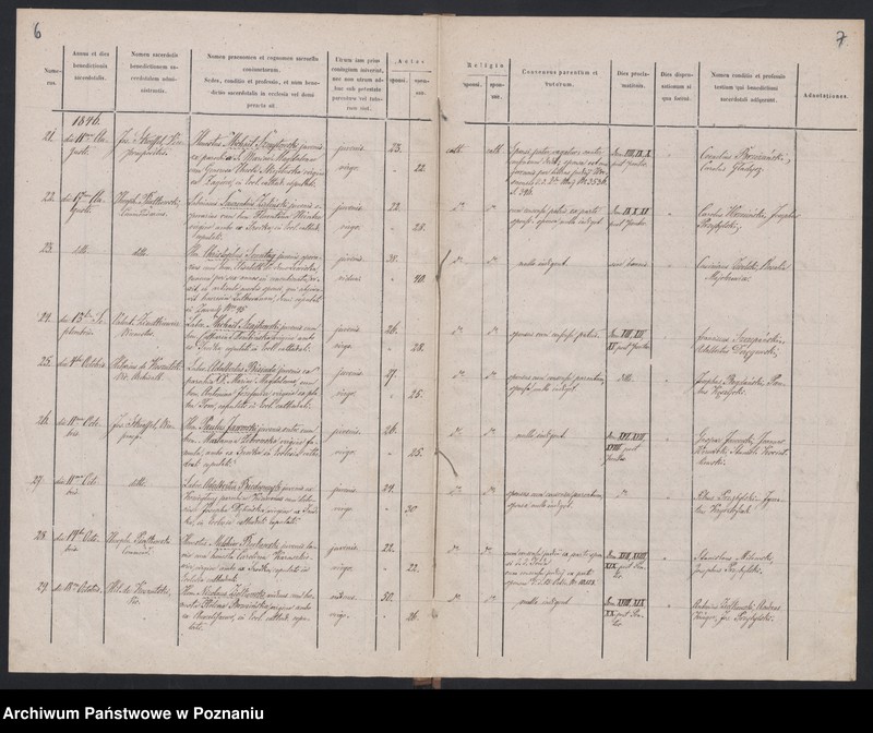 Obraz 6 z jednostki "Księga małżeństw"