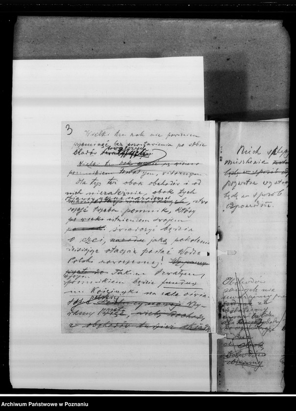 Obraz 7 z jednostki "Rok Kościuszkowski - korespondencja związana z obchodami setnej rocznicy śmierci Tadeusza Kościuszki."