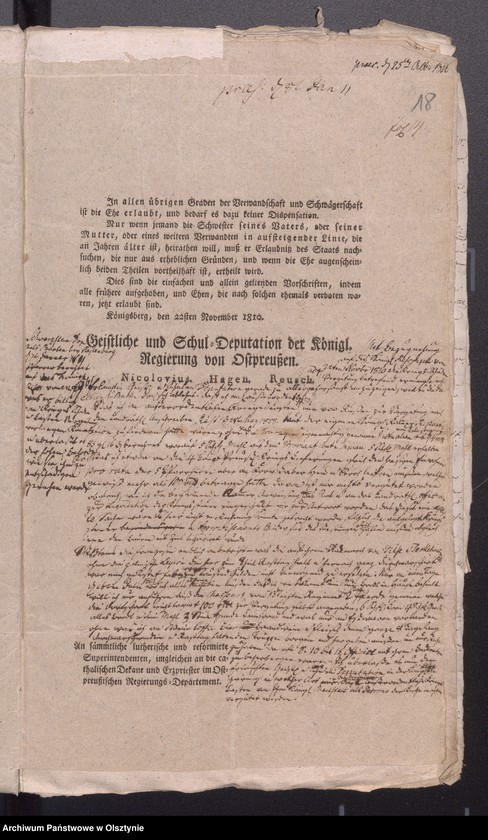 image.from.unit.number "Acta generalia und SpecialiaDie Copulation angehende Sachen (Circular-Verordnungen, Anweisungen)"