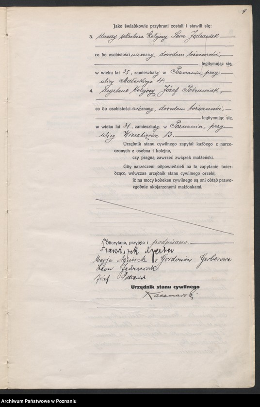 image.from.unit.number "Księga miejscowa małżeństw tom I [Rejestr główny małżeństw]"