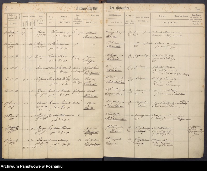 Obraz 8 z jednostki "Taufbuch"