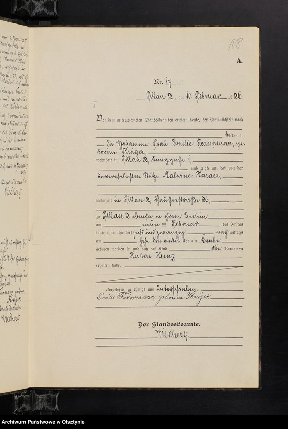 image.from.unit.number "Geburts-Haupt-Register Nr 1 - 87"