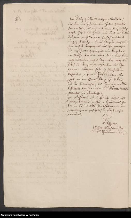 Obraz 12 z jednostki "Acta generalia des Oberpäsidialkommissars Landrat von Madai zu Kosten betreffend die Verfolgung der polnisch-revolutionären Umtriebe im Kreise Kosten /Kościan/."