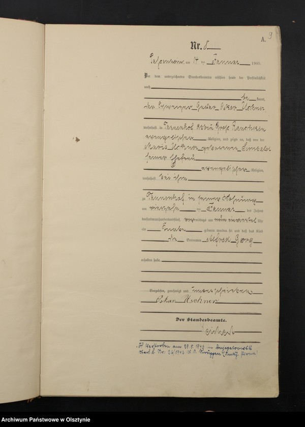 image.from.unit.number "Geburts-Haupt-Register Nr 1 - 200"