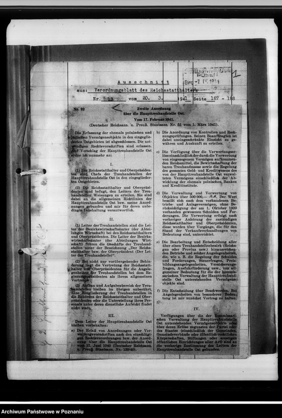 Obraz 5 z jednostki "Haupttreuhandstelle Ost."